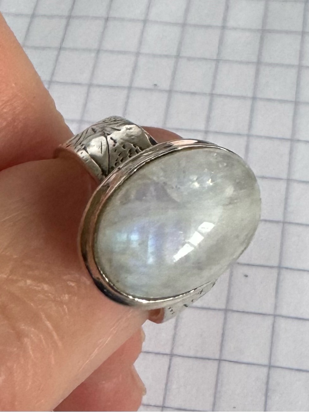 Moonstone Ring - Picture 4 of 5